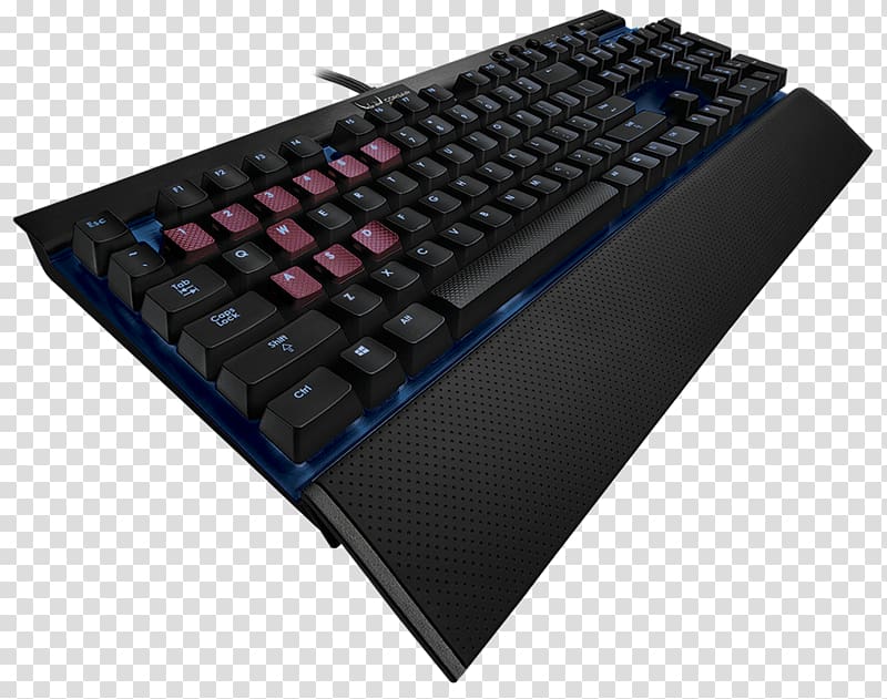 Computer keyboard Computer mouse Corsair Gaming K55 RGB Gaming keypad Backlight, Computer Mouse transparent background PNG clipart