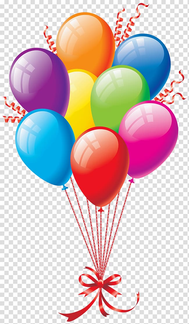 Birthday Balloon , Balloons , balloon illustration transparent background PNG clipart