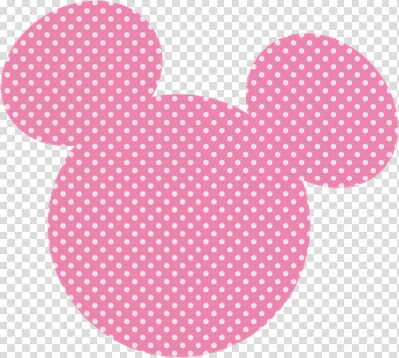 pink Mickey Mouse logo, Minnie Mouse Mickey Mouse Party Paper, minnie mouse transparent background PNG clipart