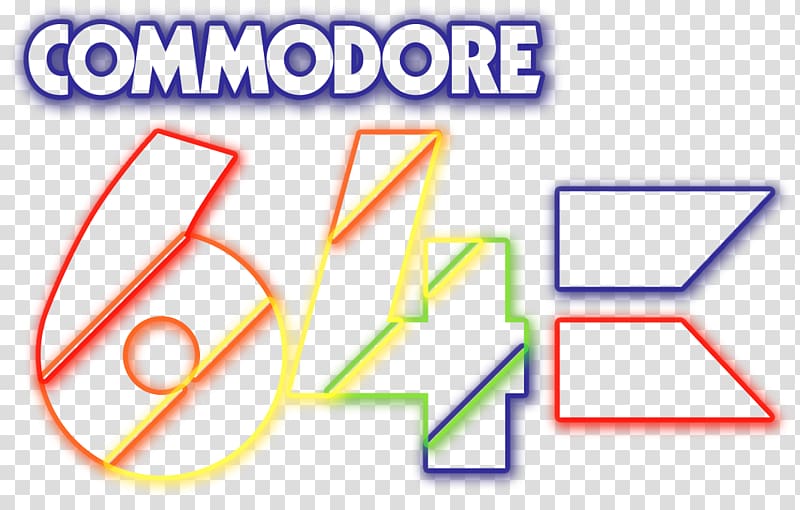 Logo Commodore 64 Amiga Commodore VIC-20 Commodore International, Commodore 64 transparent background PNG clipart