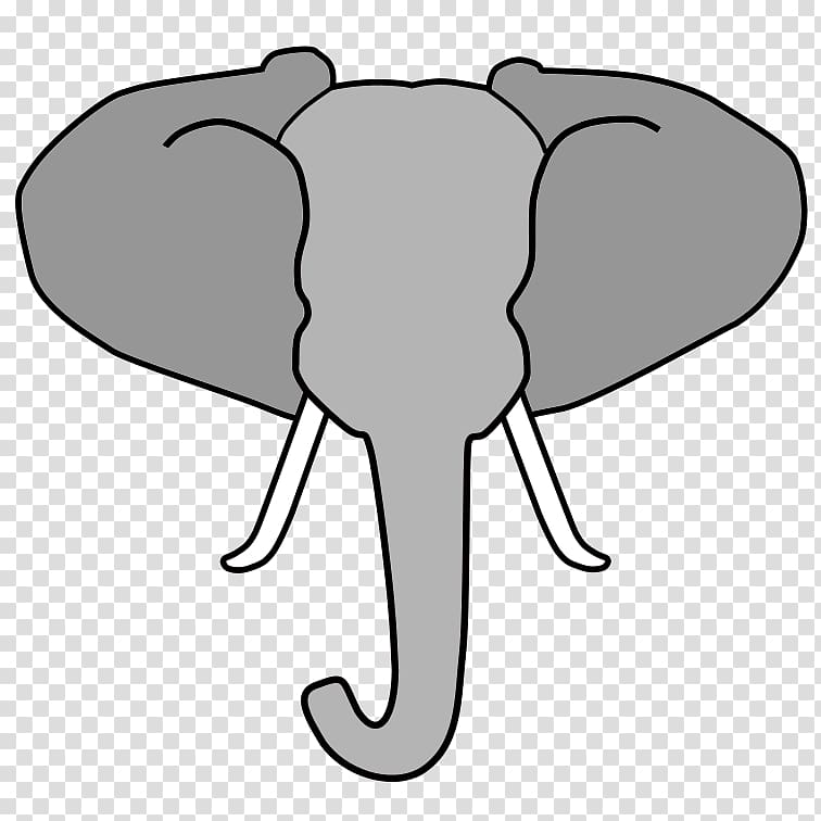 Indian elephant African elephant Elephantidae Elephant in the room Animal, elephant Tusk transparent background PNG clipart