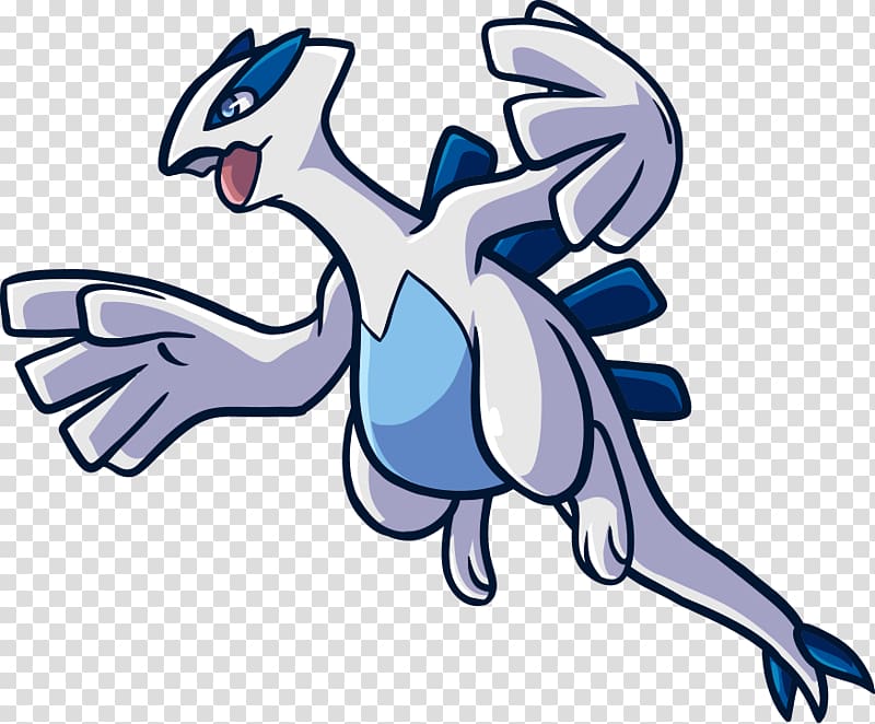 Lugia Pokémon XD: Gale of Darkness Chibi Drawing, Chibi transparent background PNG clipart