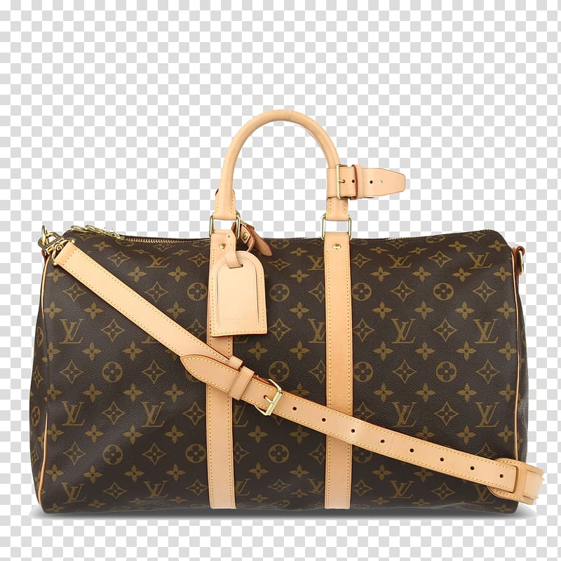 Women's black and beige LV Monogram two-way bag, .com Louis