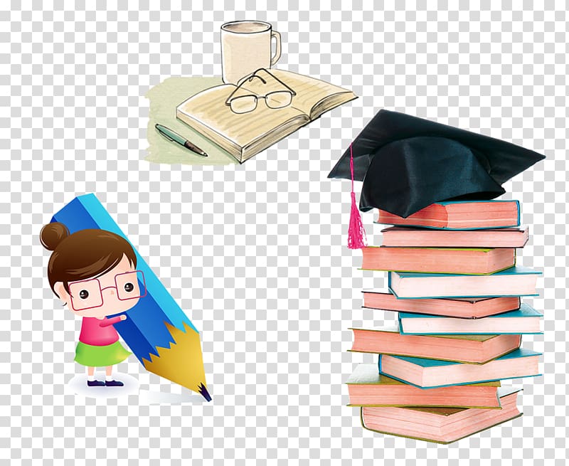 Learning Education Graduation ceremony Bachelors degree, Learn books transparent background PNG clipart