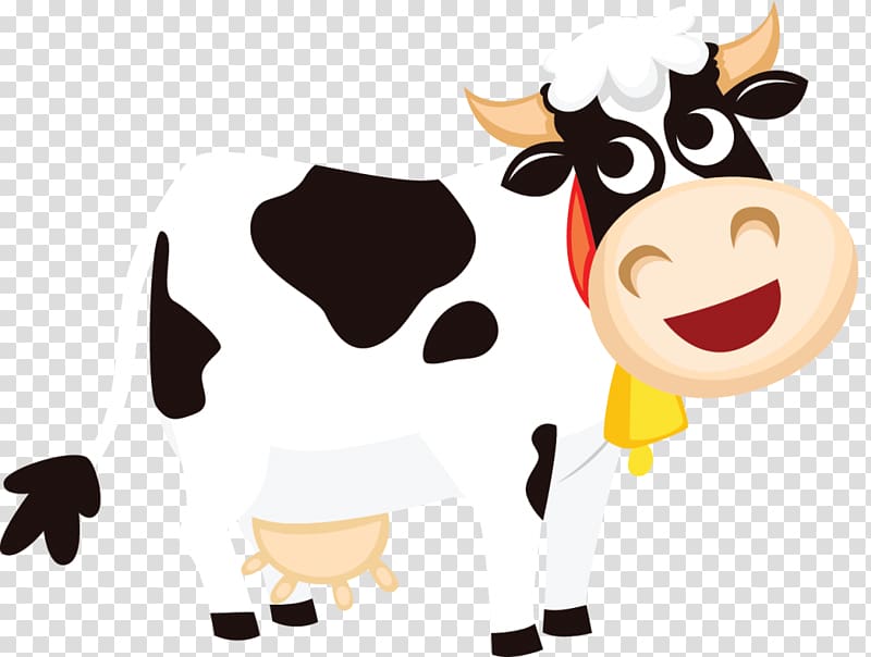 black and white cow illustration, Cattle Drawing Spotify La Vaca Lola , pure milk transparent background PNG clipart