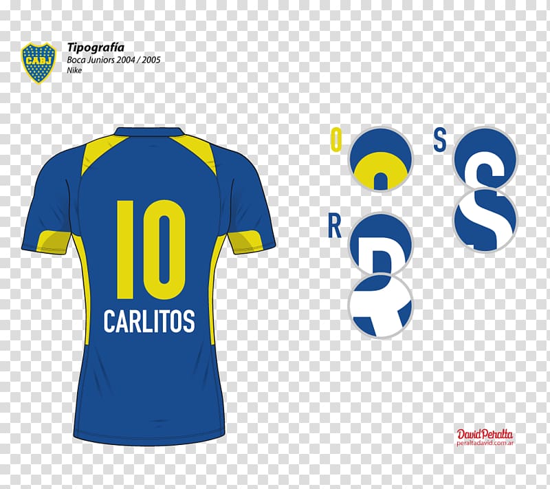 T-shirt Boca Juniors Sports Fan Jersey Number Uniform, T-shirt transparent background PNG clipart