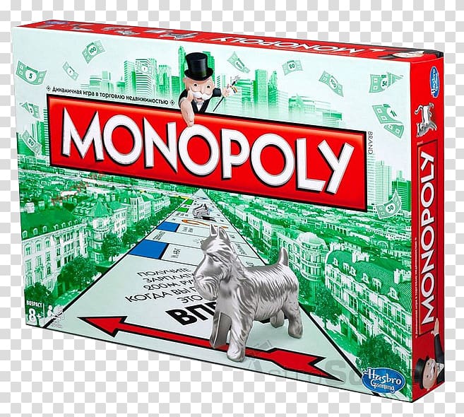 Hasbro Monopoly Board game, toy transparent background PNG clipart