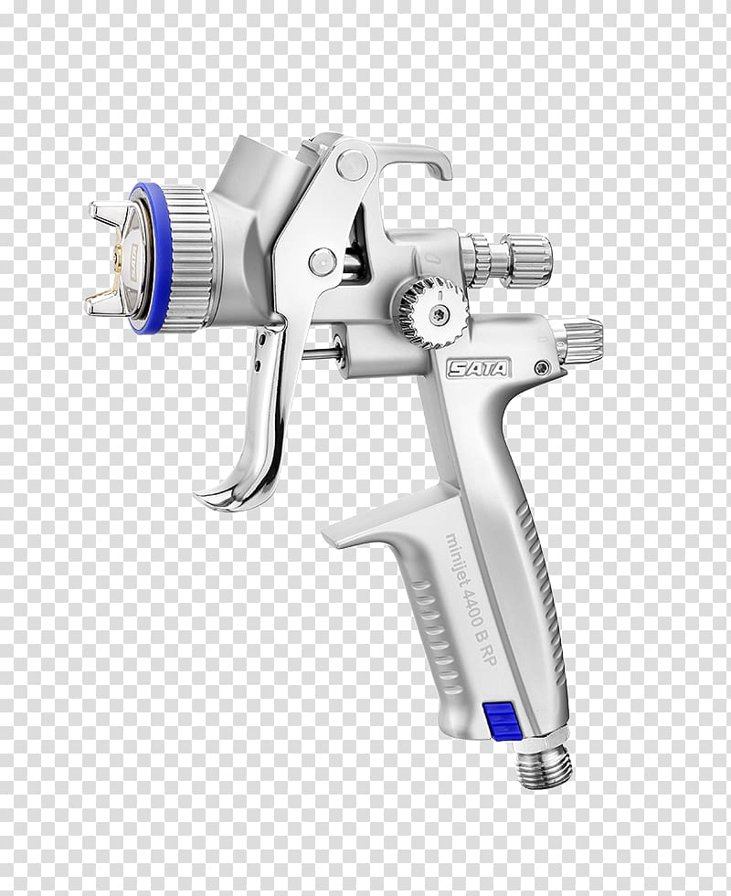 Pistola de pintura SATA Spray painting Serial ATA High Volume Low Pressure, paint Gun transparent background PNG clipart