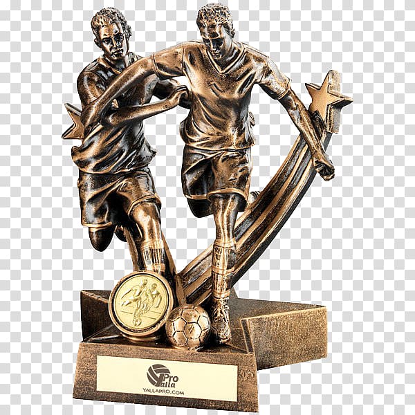 Bronze/Gold Football Figure Trophies Player Awards 3 sizes FREE Engraving