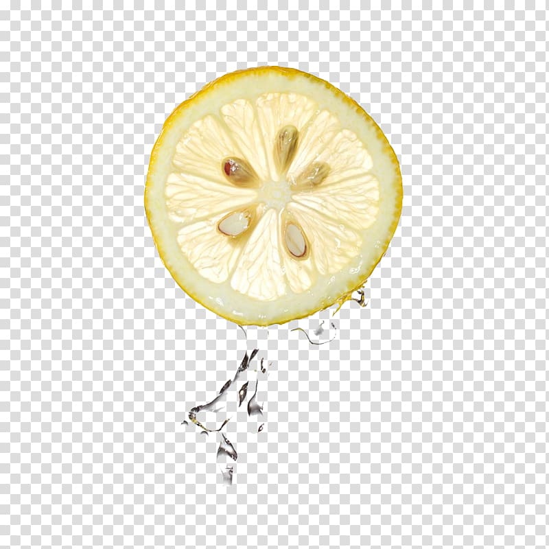 Lemonade, Flowing water with lemon transparent background PNG clipart