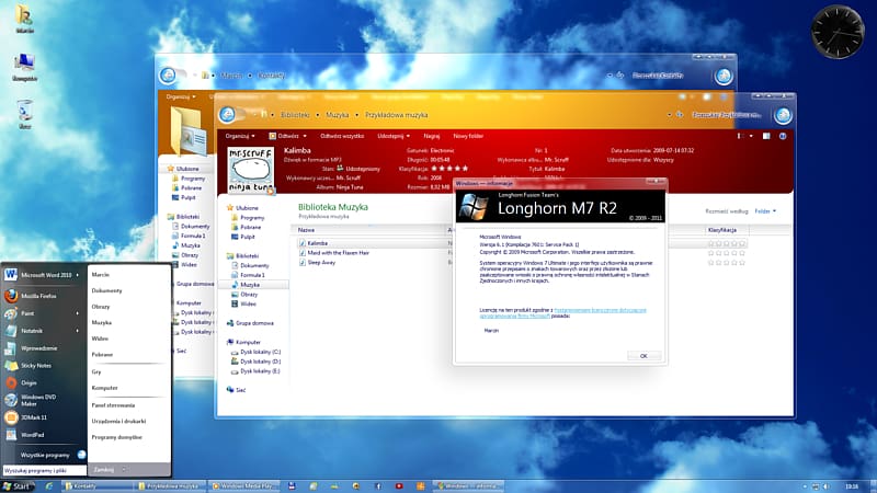 Development of Windows Vista Windows 7 Computer Software Theme, Longhorn transparent background PNG clipart