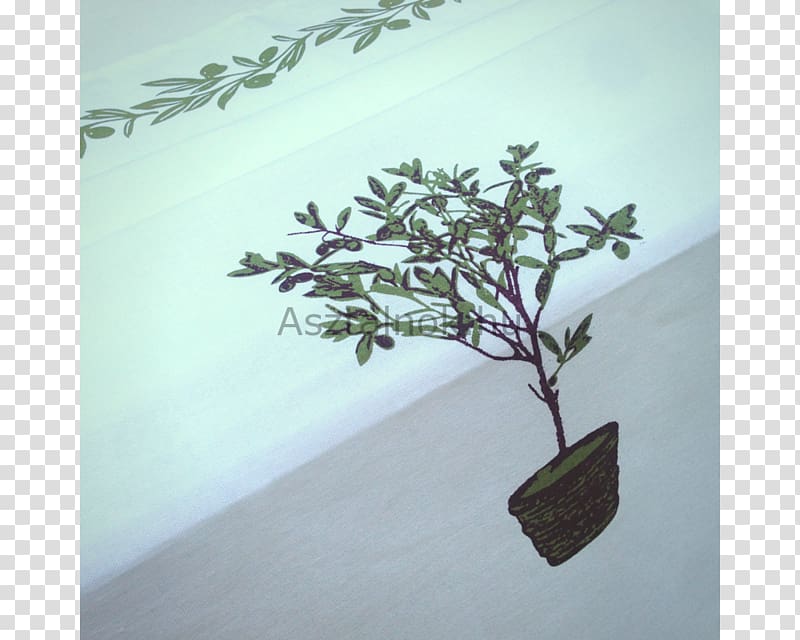Twig Flowerpot Bonsai, girland transparent background PNG clipart