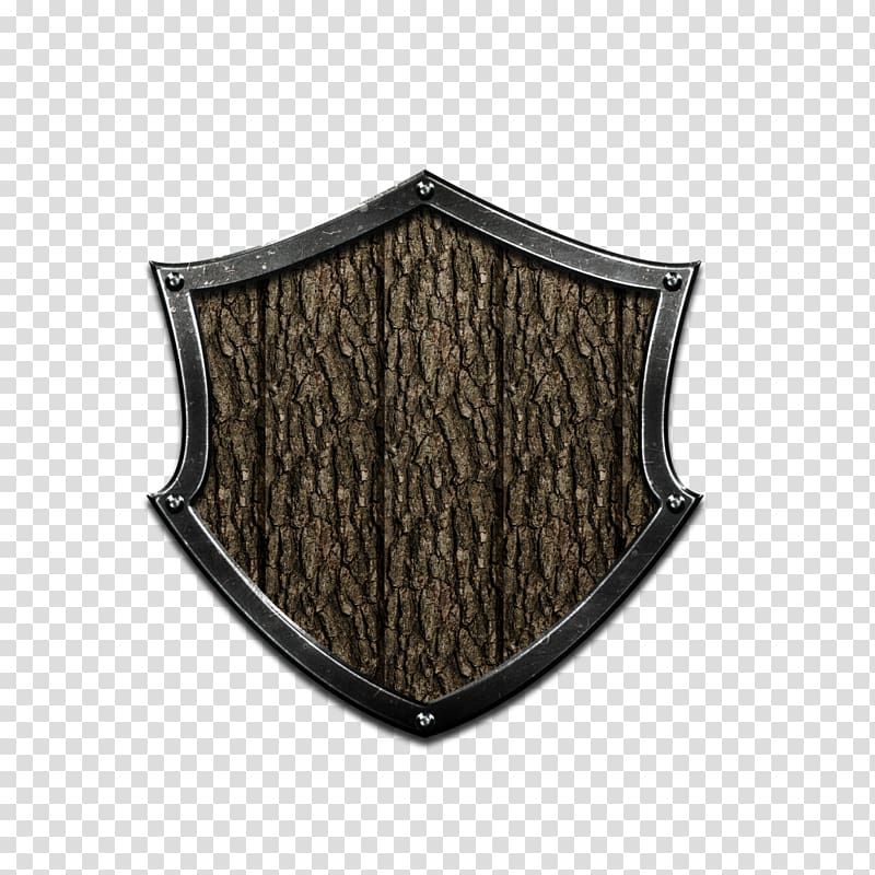 Shield Wood Computer Icons Rendering, wood texture transparent background PNG clipart