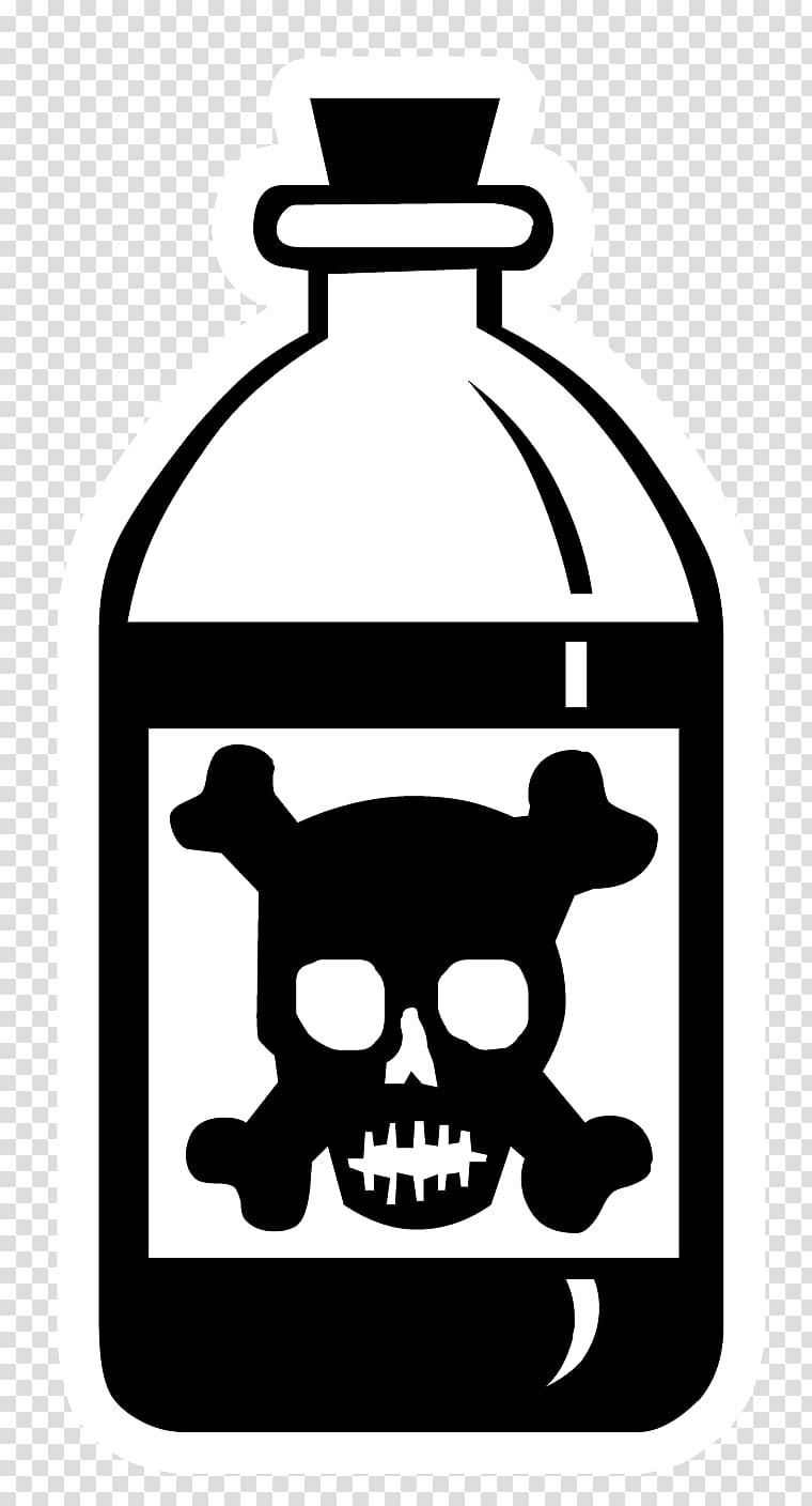Skull and crossbones Poison Human skull symbolism , poison transparent background PNG clipart