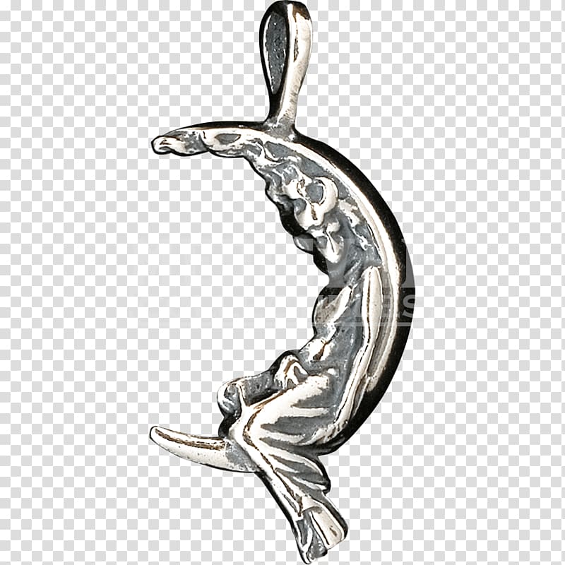 Charms & Pendants Marine mammal Hare Body Jewellery Font, the goddess of the moon transparent background PNG clipart