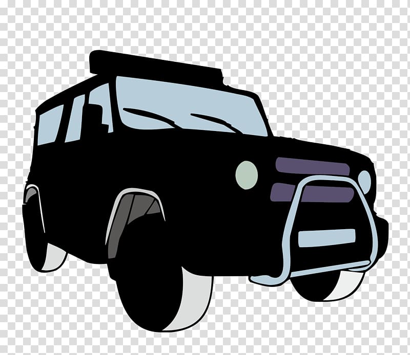 Jeep Car Euclidean , Painted black jeep transparent background PNG clipart