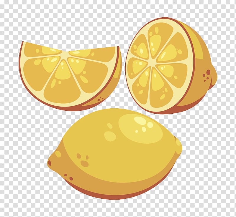 Lemon Citron Drawing Illustration, Hand-painted lemon transparent background PNG clipart