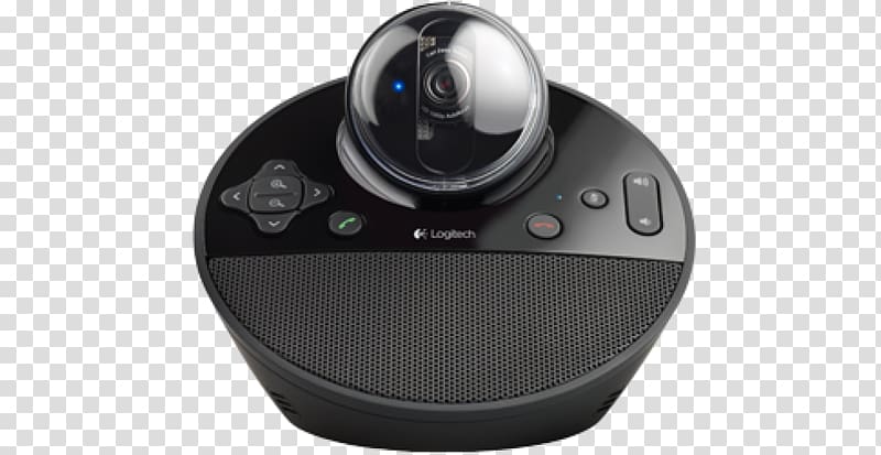 Logitech ConferenceCam BCC950 Full HD webcam 1920 x 1080 pix Logitech BCC950 Conference Cam HD-Video Logitech ConferenceCam Connect Camera, Webcam transparent background PNG clipart