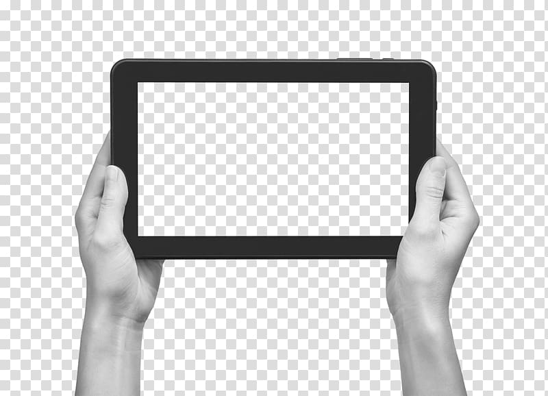 Tablet Computers Computer data storage Touchscreen Android, hand holding ipad transparent background PNG clipart