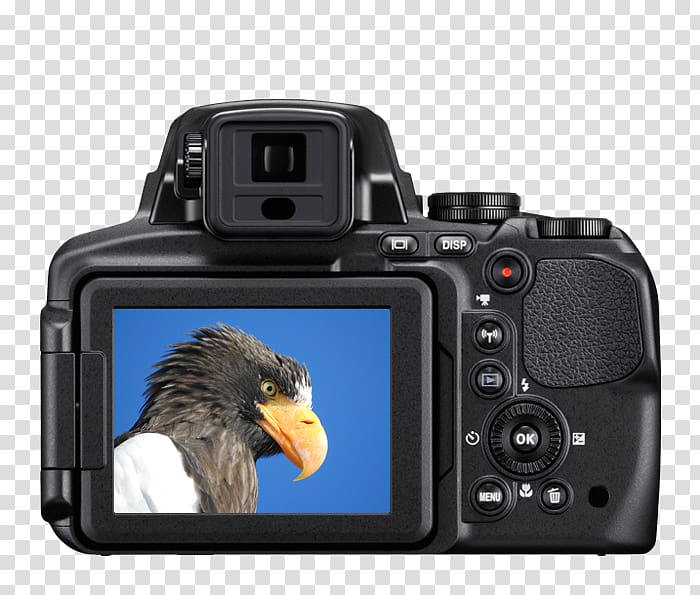 Point-and-shoot camera Zoom lens Nikon 16 mp, Camera nikon transparent background PNG clipart