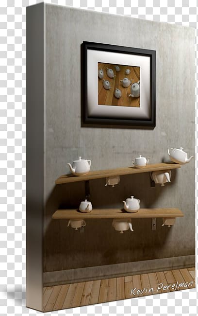 Shelf Chest of drawers Sink, teapot in kind transparent background PNG clipart