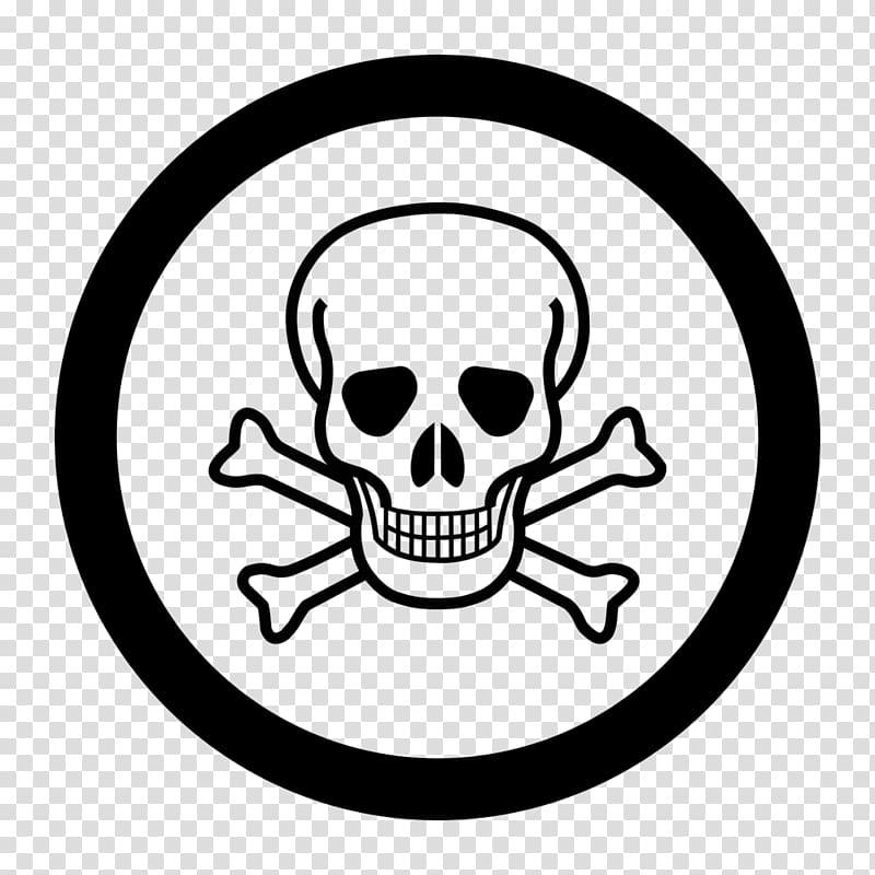Poison Toxicity Dangerous goods Hazard symbol Workplace Hazardous Materials Information System, toxic symbol transparent background PNG clipart