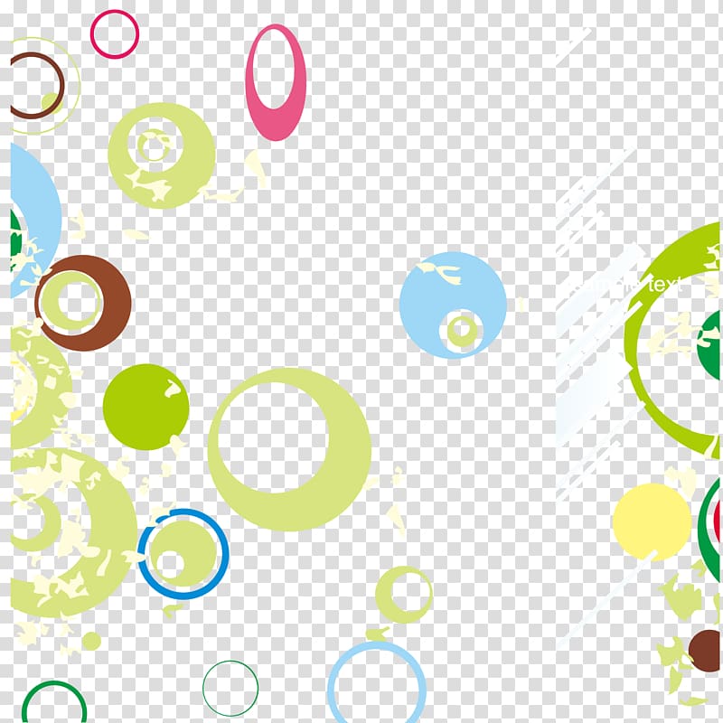 blue and green , Dream round background material transparent background PNG clipart