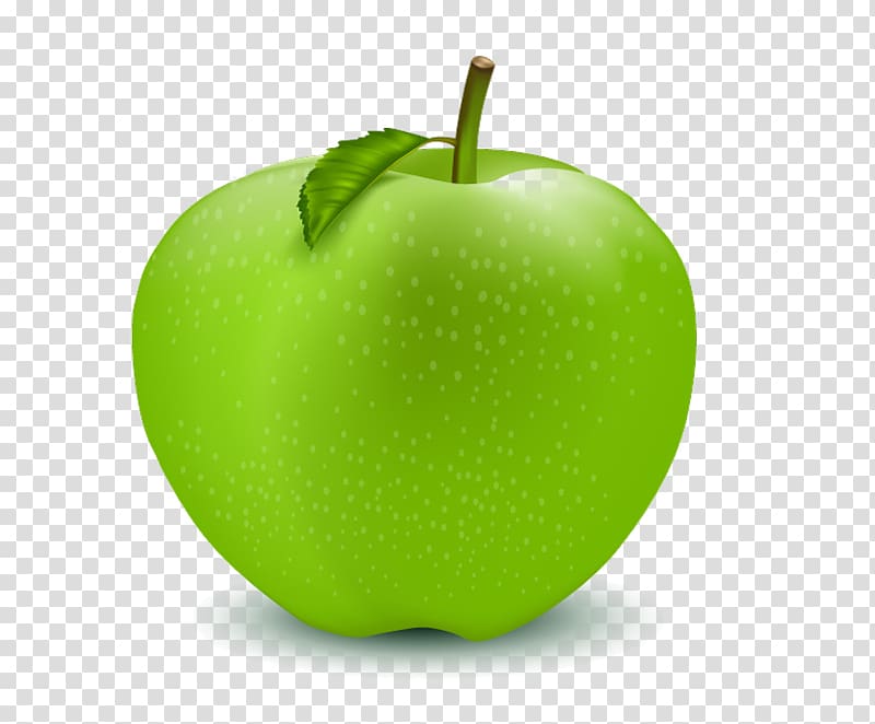 Drawing Illustration, Painted green apple transparent background PNG clipart