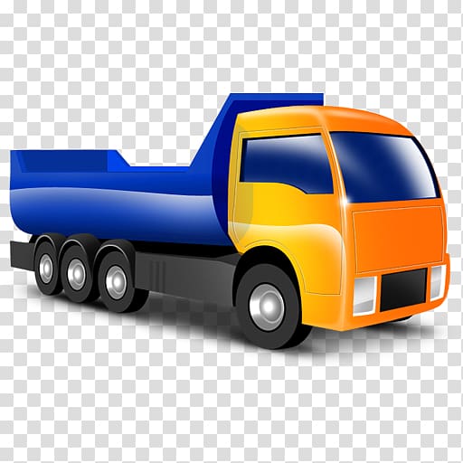 Pickup truck Car Van Icon, Tanker half a bucket transparent background PNG clipart