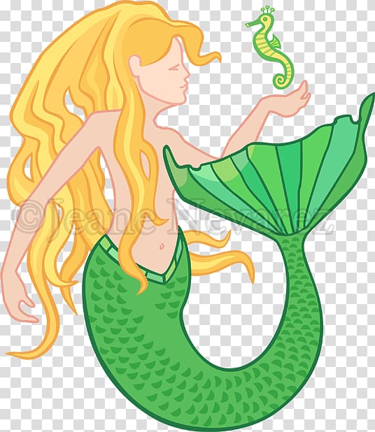 Drawing Line art , Mermaid transparent background PNG clipart