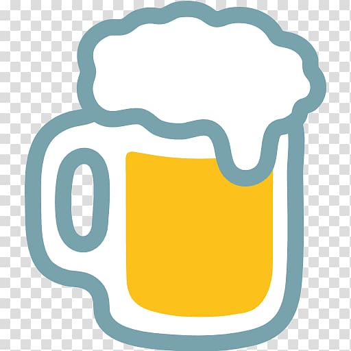 Beer cocktail Emoji Distilled beverage Beer Glasses, Emoji beer transparent background PNG clipart