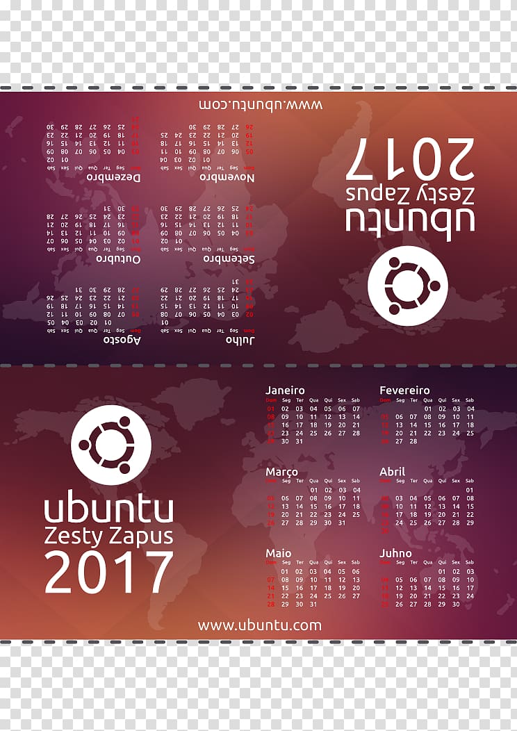 Calendar Ubuntu Free and open-source software Linux Desktop environment, linux transparent background PNG clipart