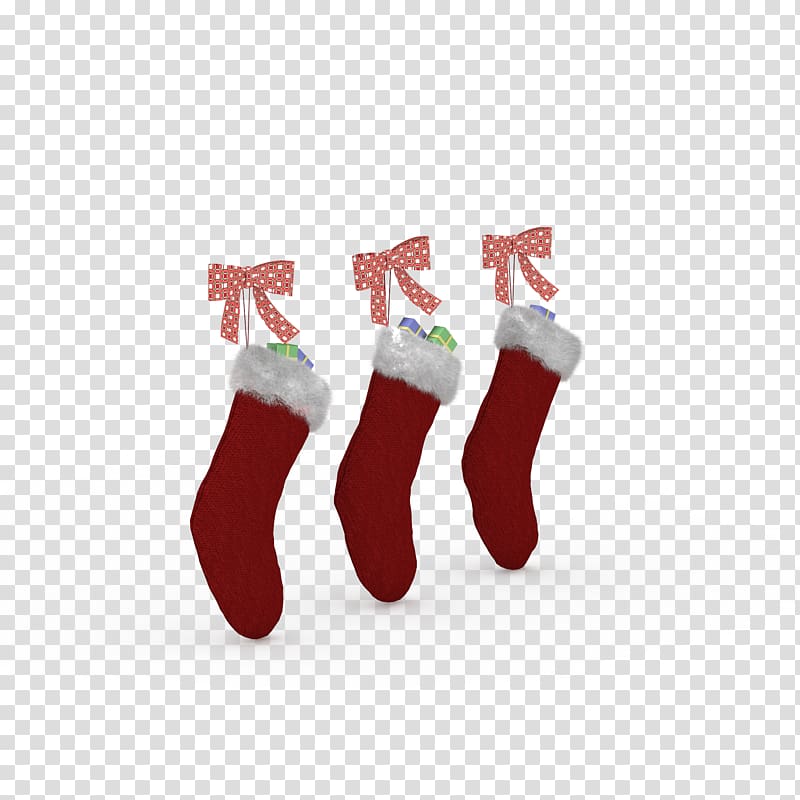 Christmas ings Hosiery, Red Christmas ing HD clips transparent background PNG clipart