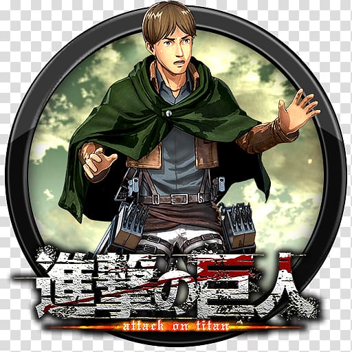 A.O.T.: Wings of Freedom Eren Yeager Attack on Titan 2 Armin Arlert Mikasa Ackerman, attack of titan transparent background PNG clipart