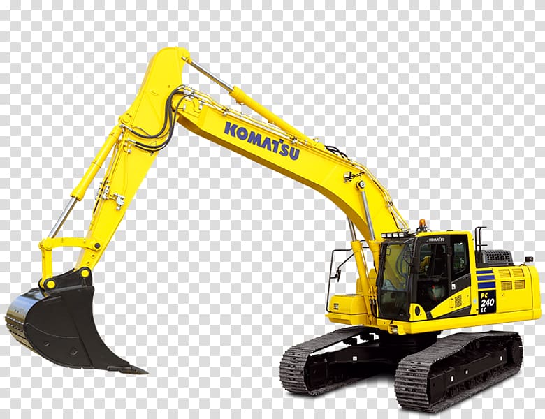 Komatsu Limited Crawler excavator Caterpillar Inc. Architectural engineering, Crawler Excavator transparent background PNG clipart