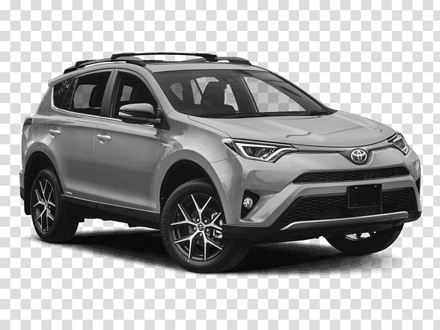 2018 Toyota RAV4 LE SUV Compact sport utility vehicle 2018 Toyota RAV4 Hybrid XLE, Compact Sport Utility Vehicle transparent background PNG clipart