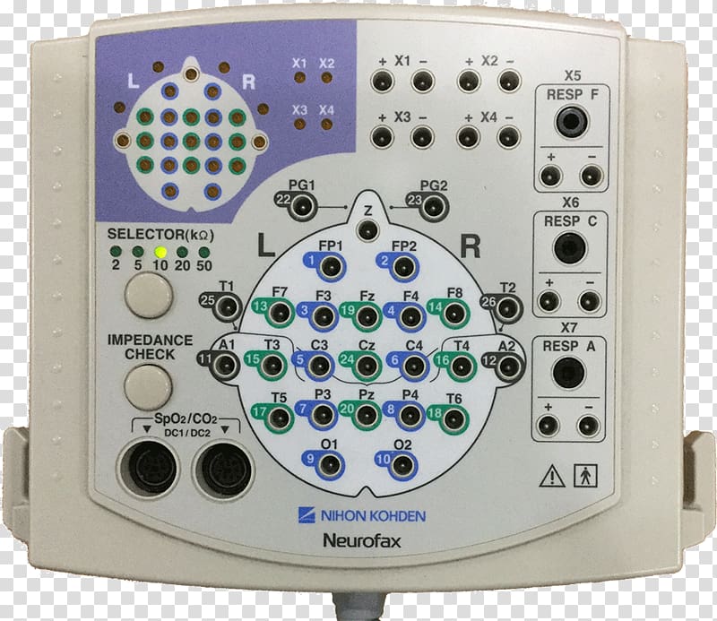 Electroencephalography Nihon Kohden Brain Medicine System, Brain transparent background PNG clipart