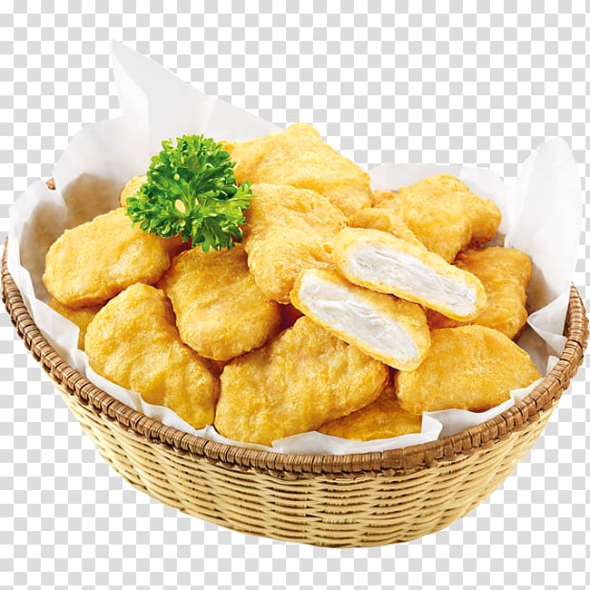 French fries Chicken nugget McDonald\'s Chicken McNuggets Junk food, chicken transparent background PNG clipart
