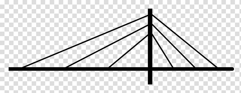 Cable-stayed bridge, bridge transparent background PNG clipart