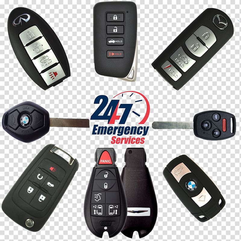 Car Electronics Emergency service, Transponder Car Key transparent background PNG clipart