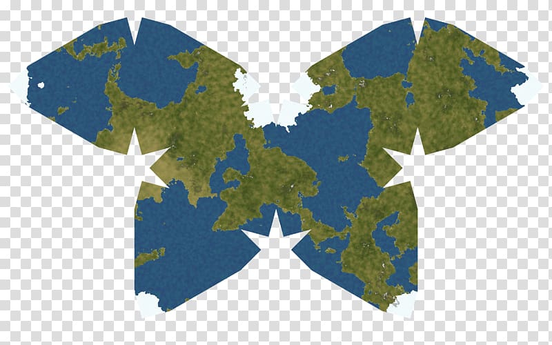 Waterman butterfly projection World map Map projection, world map transparent background PNG clipart