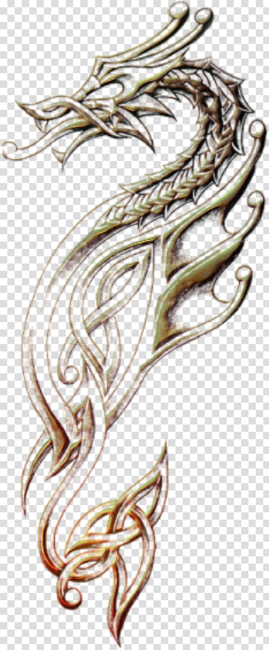 Celts Tattoo Dragon Celtic art Celtic cross, others transparent background PNG clipart