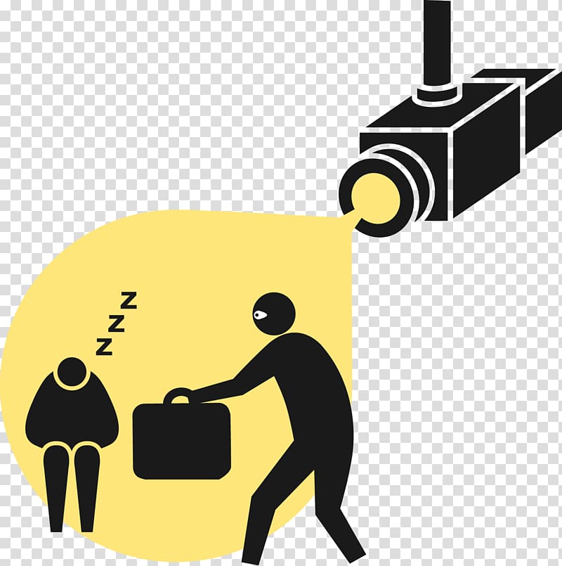 Robbery Euclidean Illustration, Camera crime process transparent background PNG clipart