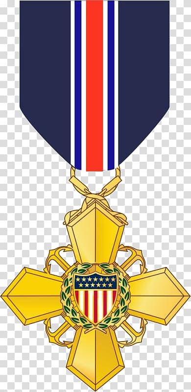 Military awards and decorations United States Coast Guard Medal Coast Guard Cross Distinguished Service Cross, medal transparent background PNG clipart