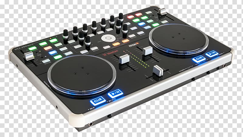 DJ controller Disc jockey DJ mix PCDJ Phonograph record, others transparent background PNG clipart