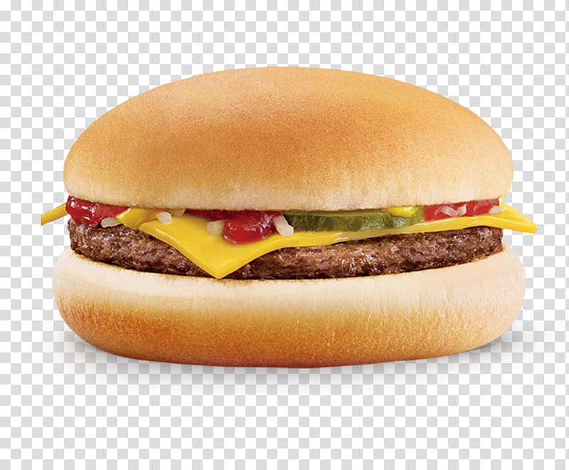 Cheeseburger Hamburger Fast food McDonald\'s Quarter Pounder McDonald\'s Big Mac, Menu transparent background PNG clipart