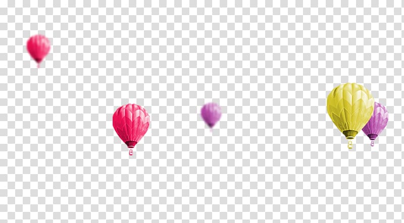 Hot air balloon Desktop Petal Heart, Floating hot air balloon transparent background PNG clipart