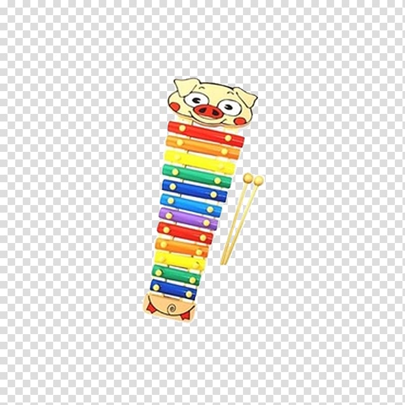 Xylophone Icon, Pig xylophone transparent background PNG clipart