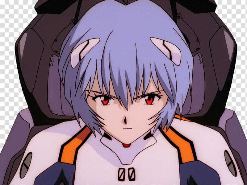 Rei Ayanami Asuka Langley Soryu Shinji Ikari A Cruel Angel\'s Thesis Anime, Rei Ayanami transparent background PNG clipart