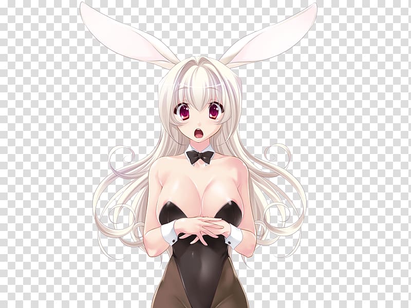 Easter Bunny Rabbit Ear Anime, rabbit transparent background PNG clipart